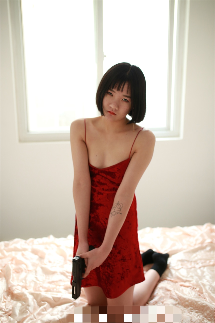 学妹私房摄影青春红裙美少女D写真 270P